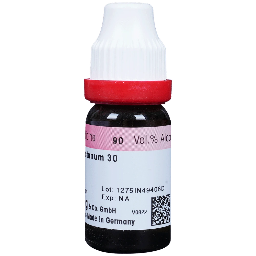 Dr. Reckeweg Aesculus Hippocastanum Dilution 30 CH bottle of 11 ml Dilution