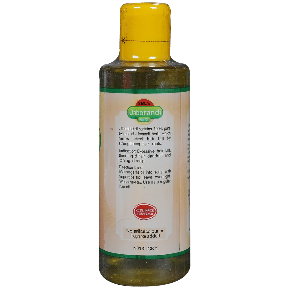 SBL Jaborandi Hair Oil bottle of 200 ml Oil SBL Jaborandi Hair Oil bottle of 200 ml Oil