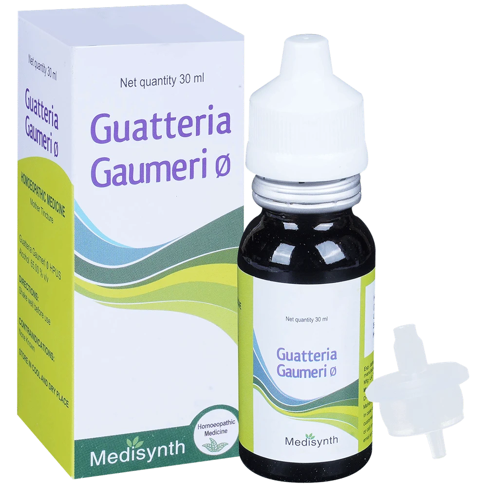 Medisynth Guatteria Gaumeri Mother Tincture Q bottle of 30 ml Mother Tincture