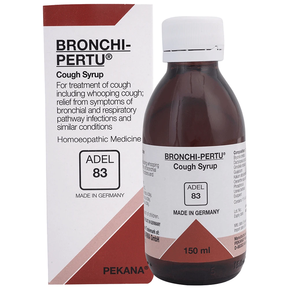 ADEL 83 Bronchi-Pertu Syrup bottle of 150 ml Syrup ADEL 83 Bronchi-Pertu Syrup bottle of 150 ml Syrup