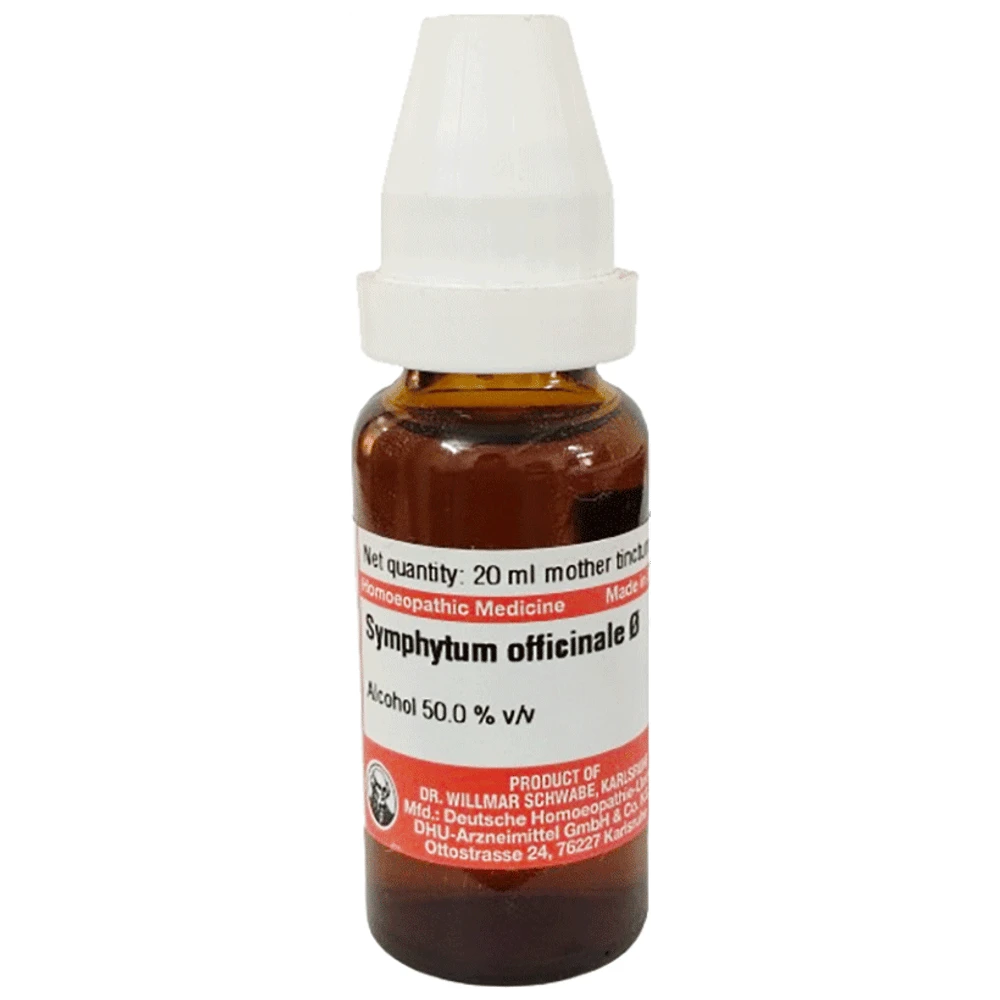 Dr Willmar Schwabe Germany Symphytum Officinale Mother Tincture Q bottle of 20 ml Mother Tincture