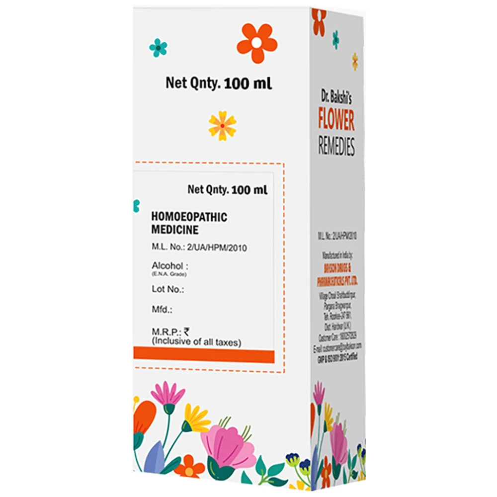 Bakson's Dr. Bakshi's Bach Flower Gentian 30 CH bottle of 100 ml Drop