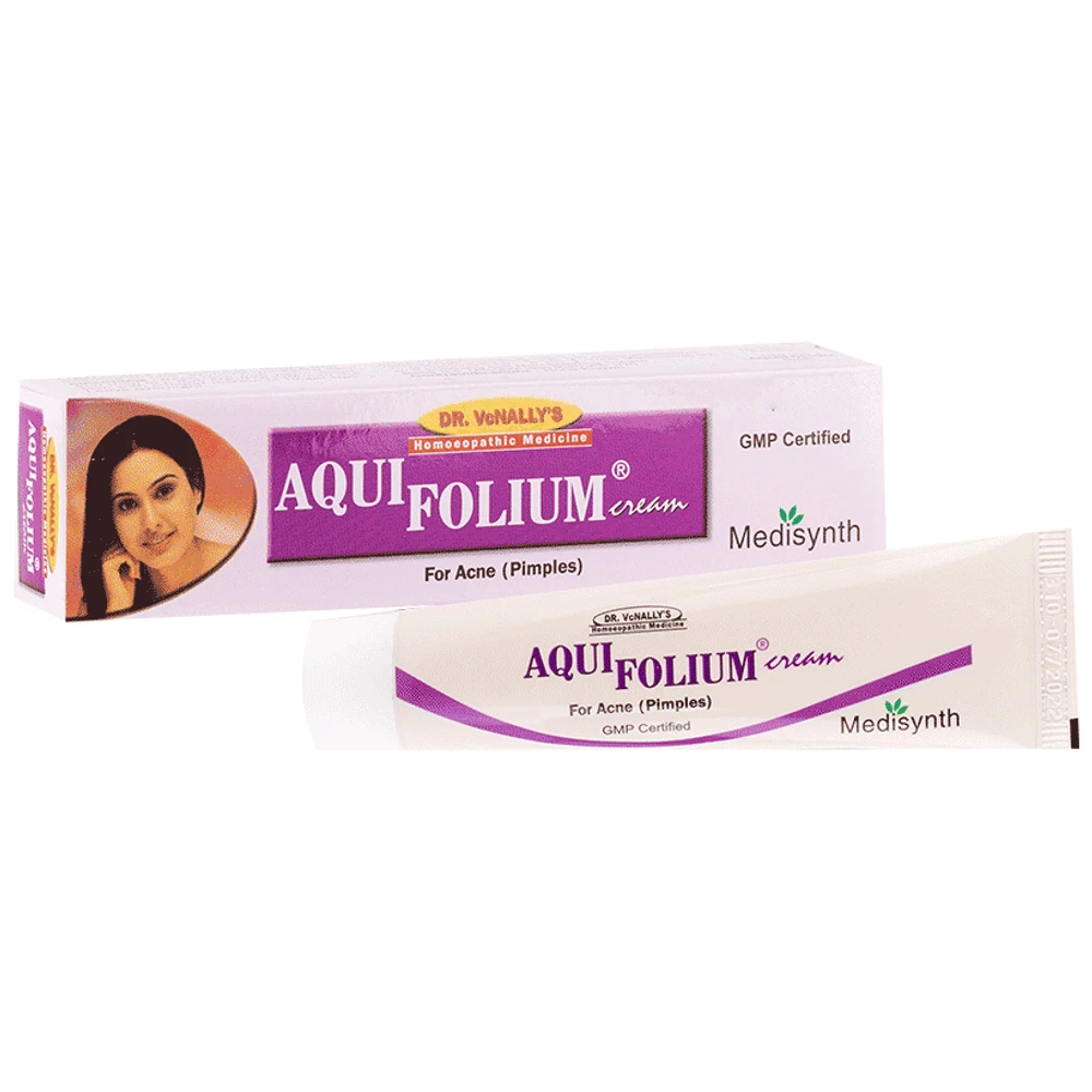 Medisynth Aqui Folium Cream tube of 20 gm Cream