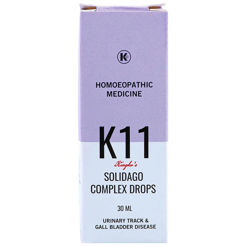 Kingko's K11 Solidago Complex Drop bottle of 30 ml Oral Drops Kingko's K11 Solidago Complex Drop bottle of 30 ml Oral Drops