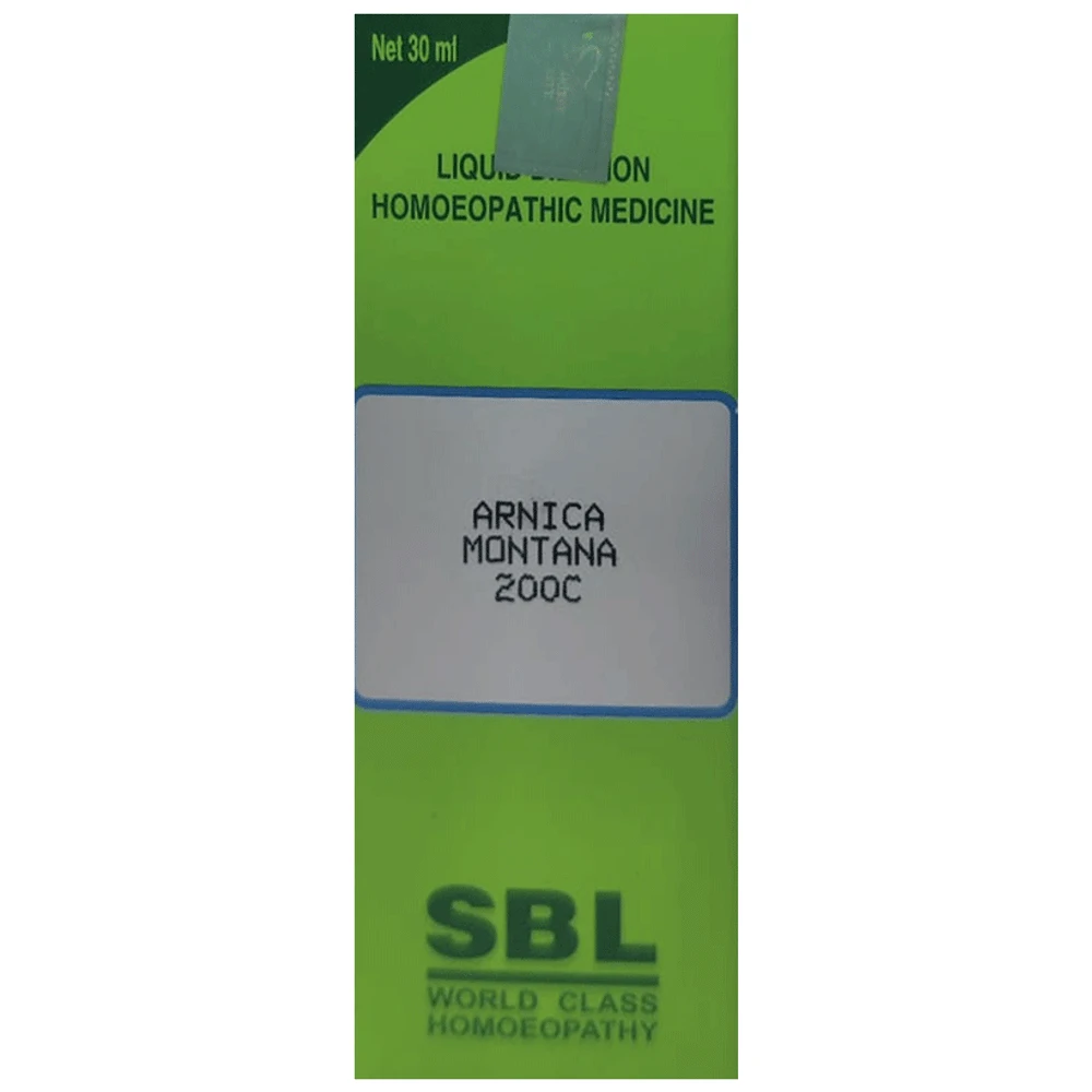 SBL Arnica Montana Dilution Dilution 200 CH bottle of 30 ml Dilution