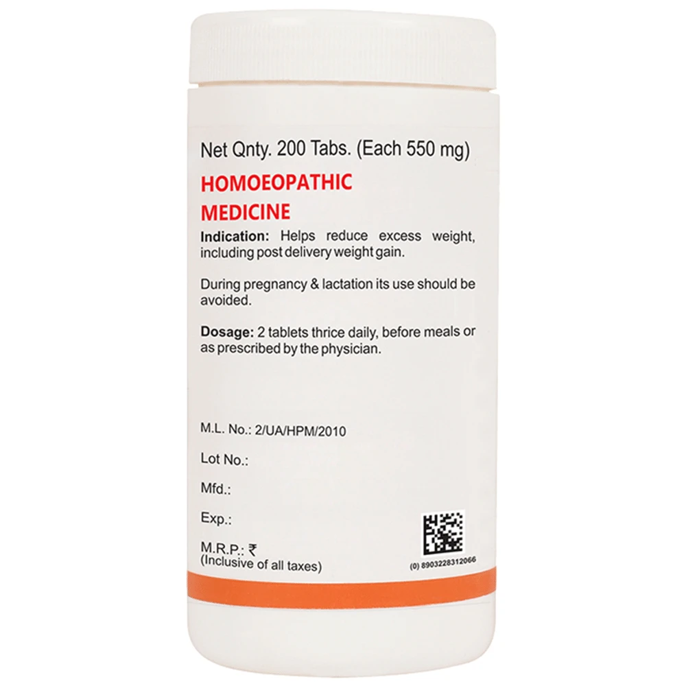 Bakson's Homeopathy Phytolacca Berry Tablet bottle of 200 tablets