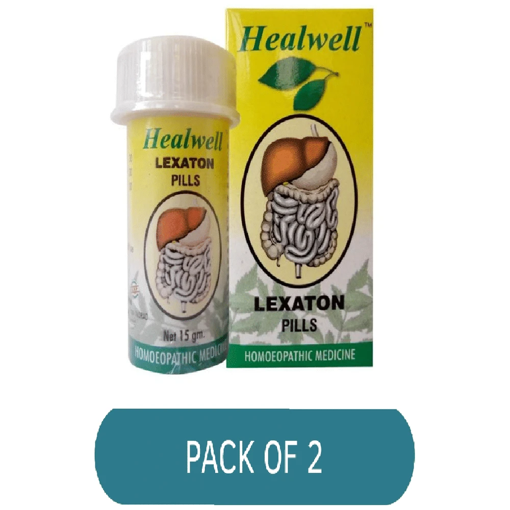 Healwell Lexaton Pills bottle of 15 gm Tablet