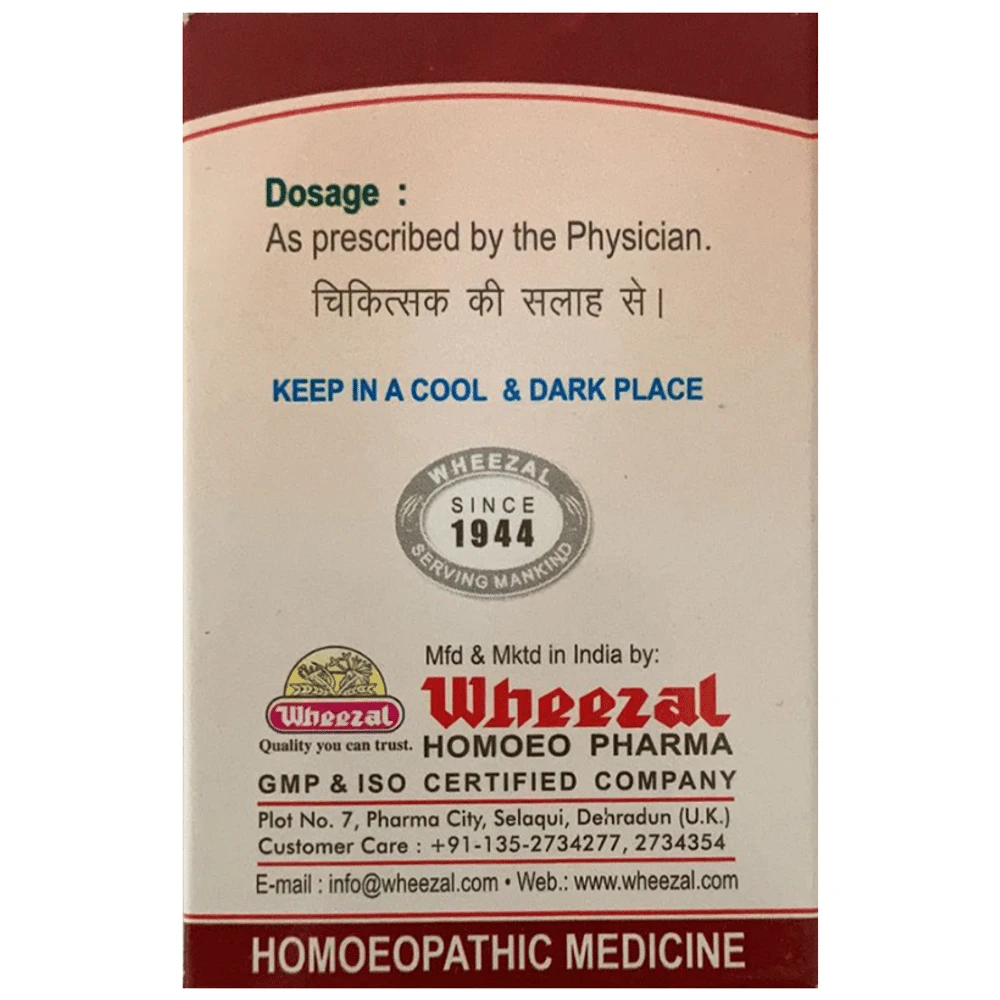 Wheezal Napthalin Trituration Tablet 3X bottle of 25 gm Trituration Tablet