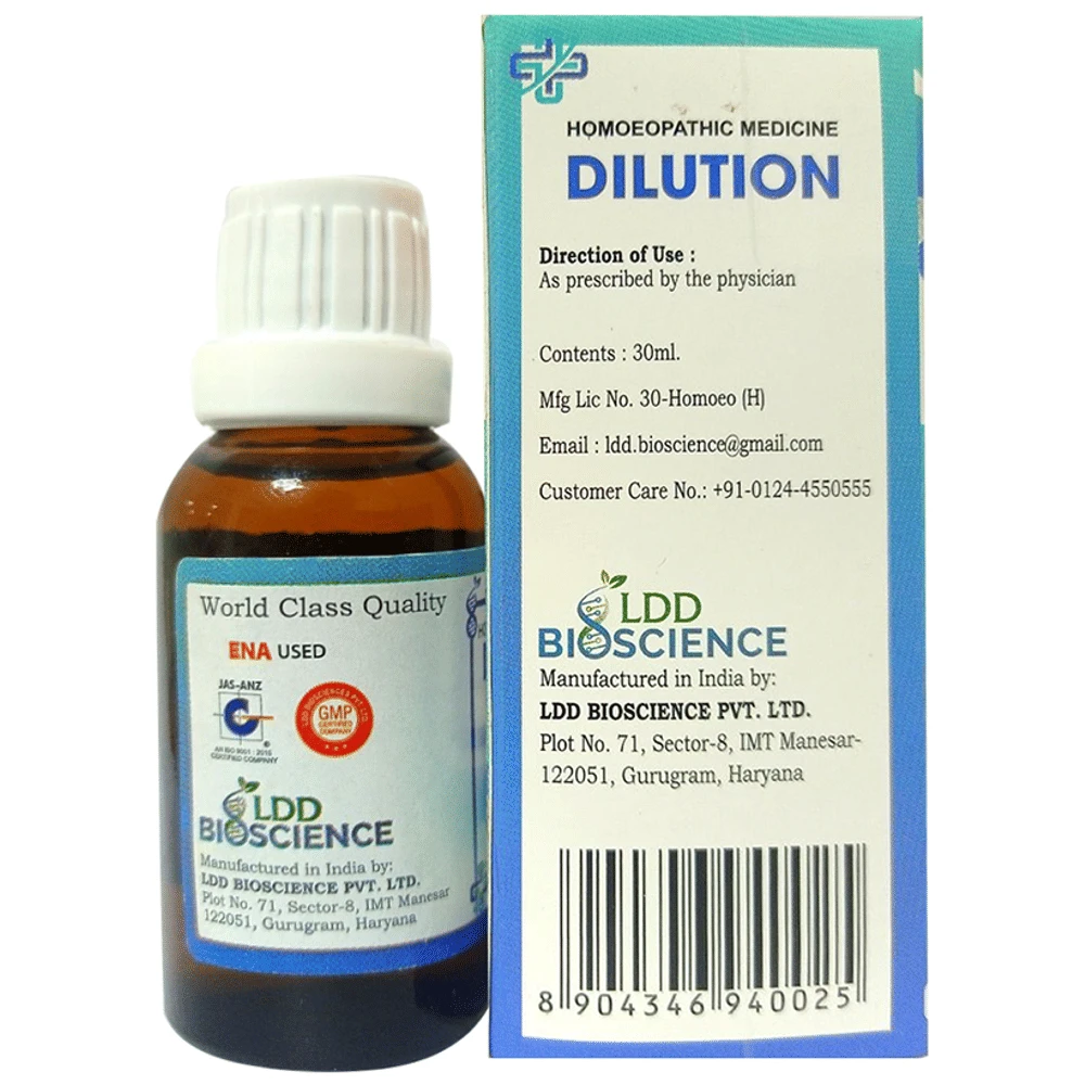 LDD Bioscience Chenopodium Anthelminticum Dilution 30 CH bottle of 30 ml Dilution