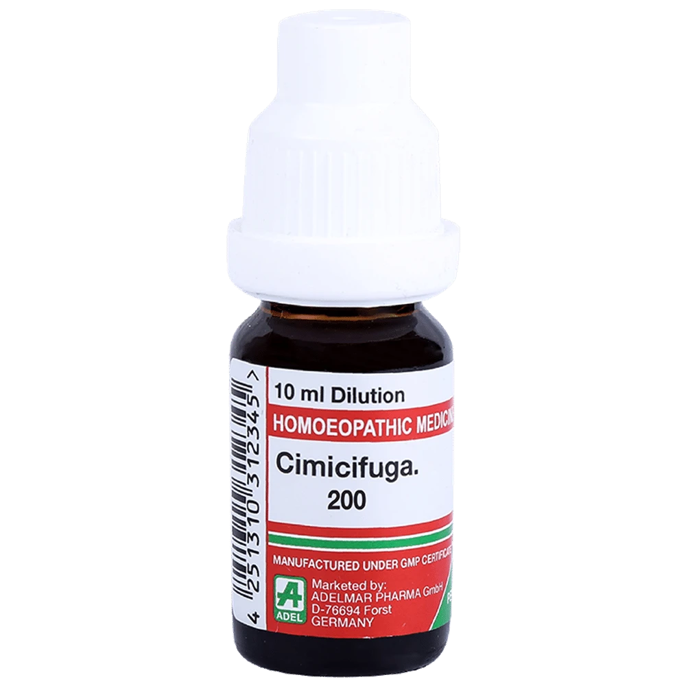 ADEL Cimicifuga. Dilution 200 bottle of 10 ml Dilution