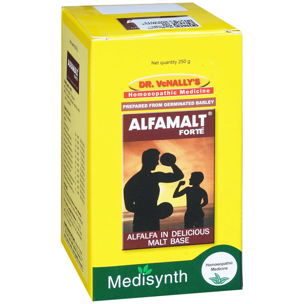 Medisynth Alfamalt Forte Malt bottle of 250 gm Paste