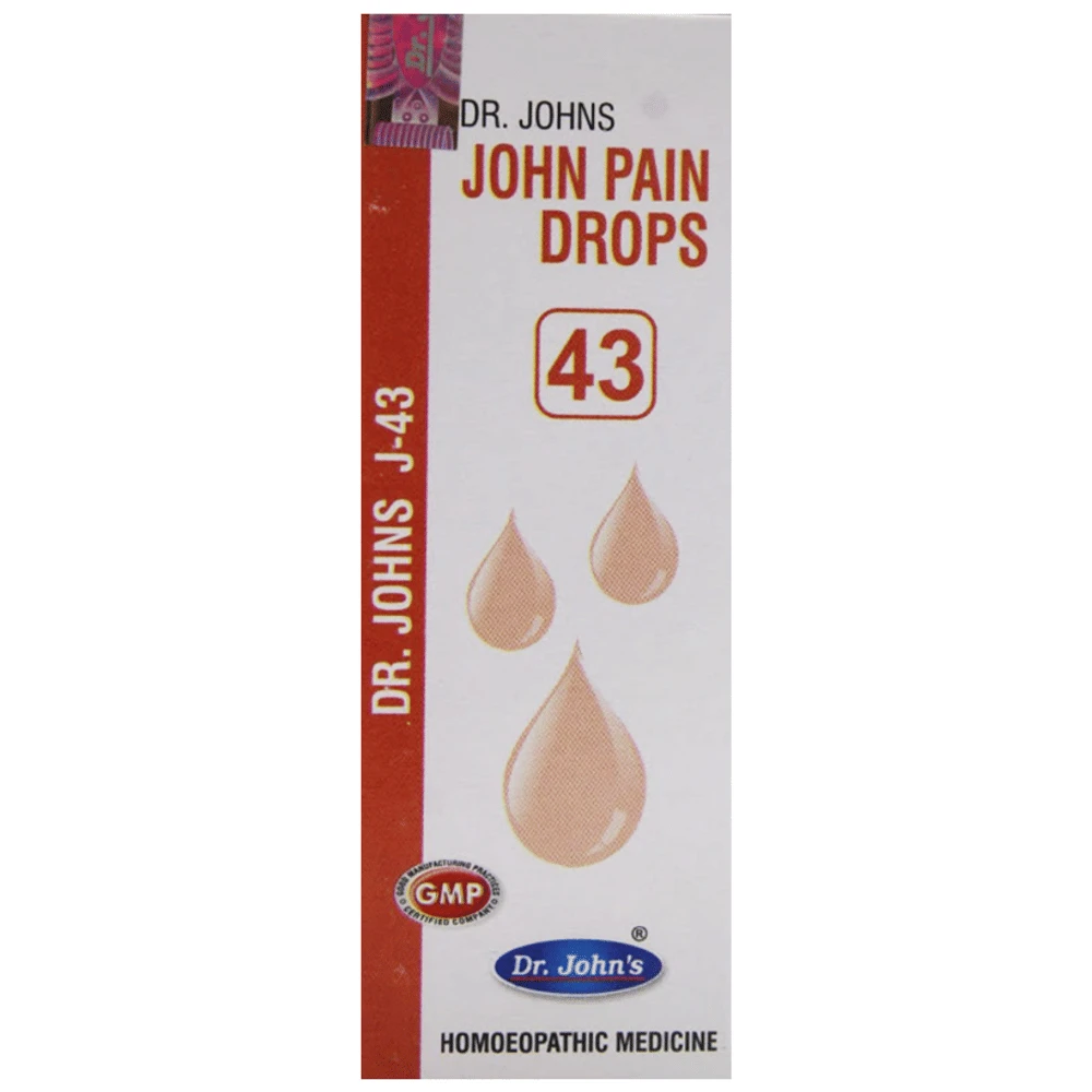 Dr. Johns J-43 Pain Drop bottle of 30 ml Drop