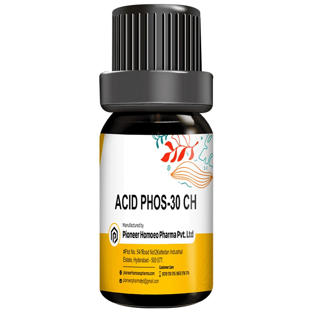 Pioneer Pharma Acid Phos Globules Pellets Multidose Pills 30 CH bottle of 150 tablets