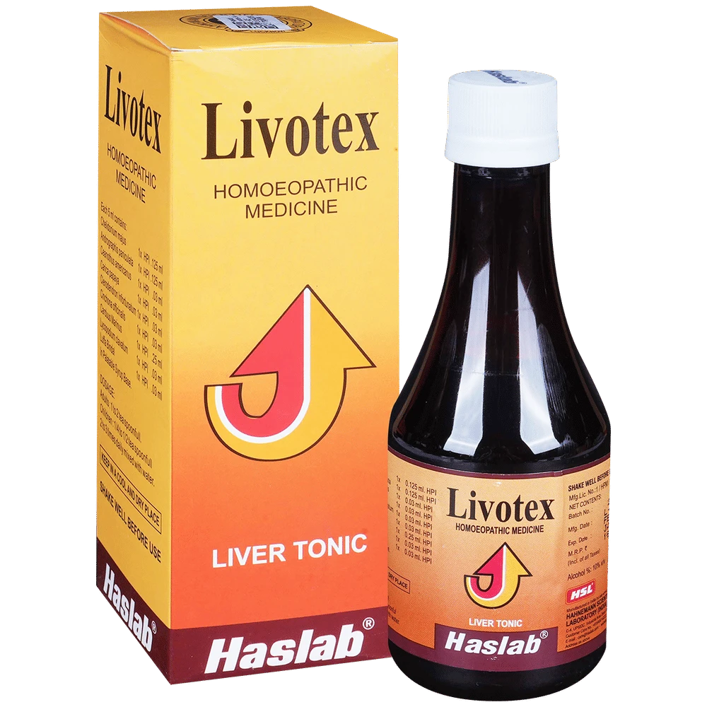 Haslab Livotex Liver Tonic bottle of 200 ml Tonic