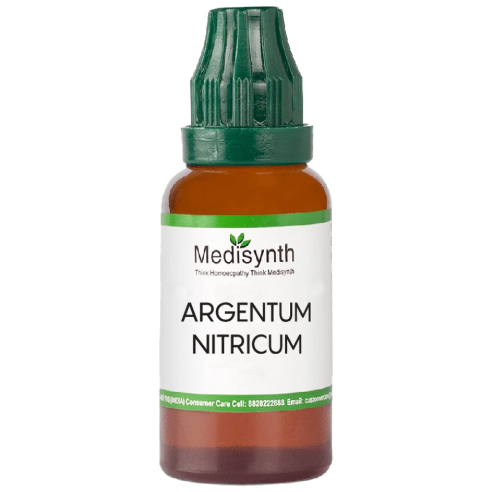 Medisynth Argentum Nitricum Dilution 30 bottle of 30 ml Dilution Medisynth Argentum Nitricum Dilution 30 bottle of 30 ml Dilution