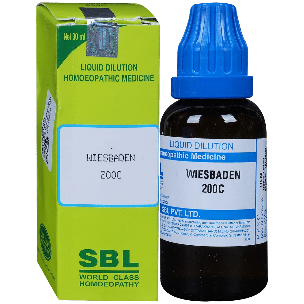 SBL Wiesbaden Dilution 200 CH bottle of 30 ml Dilution