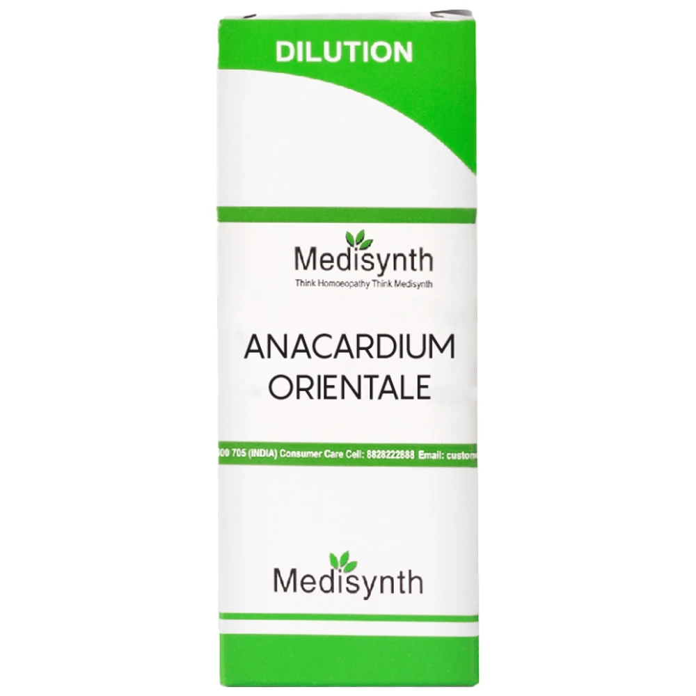 Medisynth Anacardium Orientale Dilution 30 bottle of 30 ml Dilution