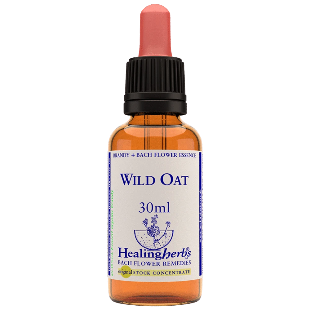 Healing Herbs Bach Flower Wild Oat bottle of 30 ml Liquid