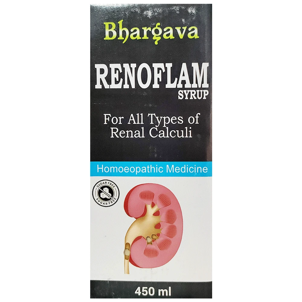 Bhargava Renoflam Syrup bottle of 450 ml Syrup Bhargava Renoflam Syrup bottle of 450 ml Syrup