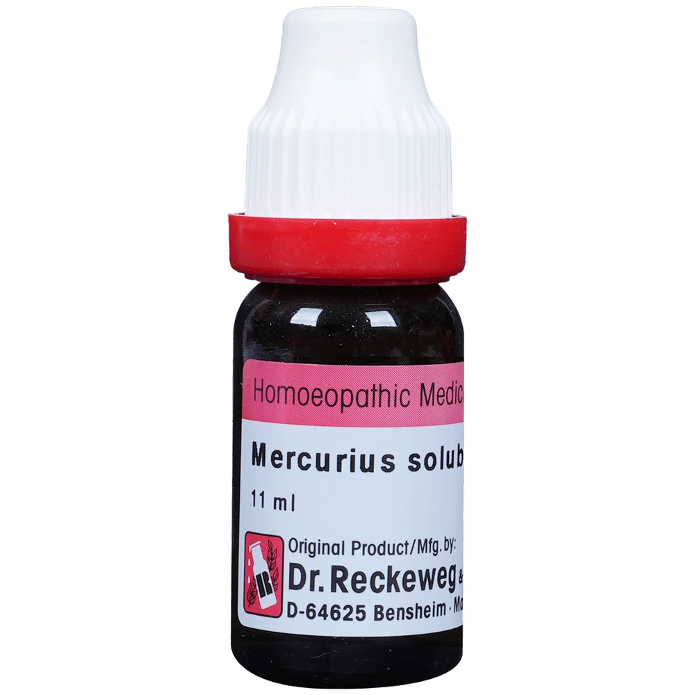 Dr. Reckeweg Mercurius Sol Dilution 30 CH bottle of 11 ml Dilution