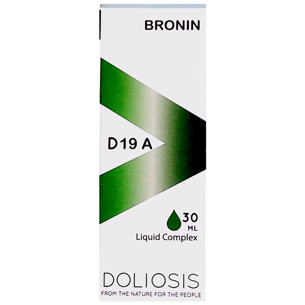 Doliosis D 19 A Bronin Liquid Complex bottle of 30 ml Oral Drops