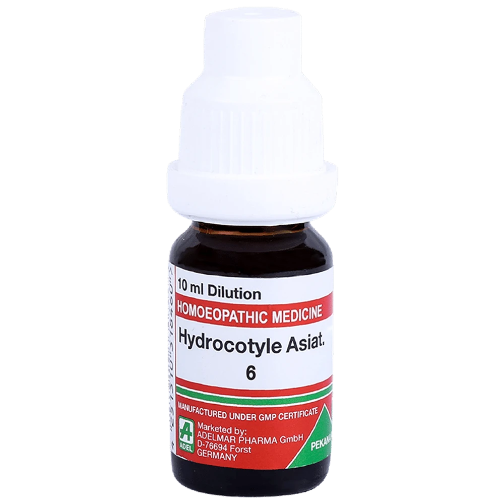 ADEL Hydrocotyle Asiat. Dilution 6 bottle of 10 ml Dilution