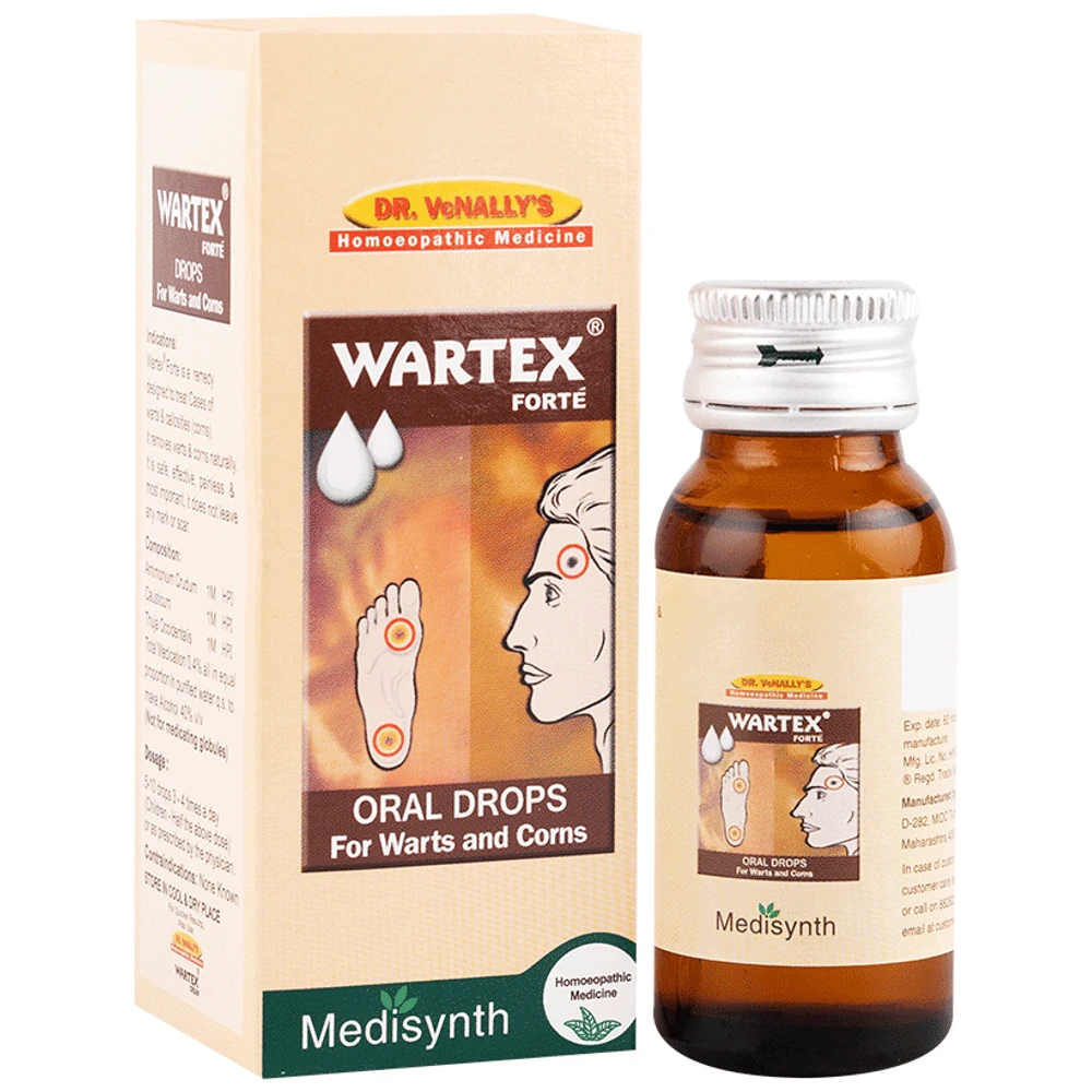 Medisynth Wartex Forte Drop bottle of 30 ml Drop