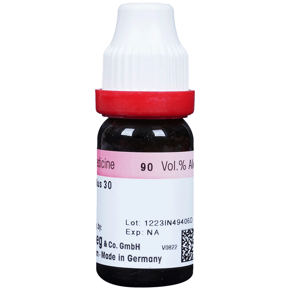 Dr. Reckeweg Aconitum Napellus Dilution 30 CH bottle of 11 ml Dilution