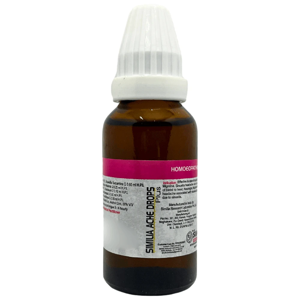 Similia Ache Drop Plus bottle of 30 ml Drop