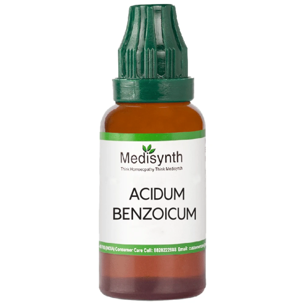 Medisynth Acidum Benzoicum Dilution 30 bottle of 30 ml Dilution Medisynth Acidum Benzoicum Dilution 30 bottle of 30 ml Dilution