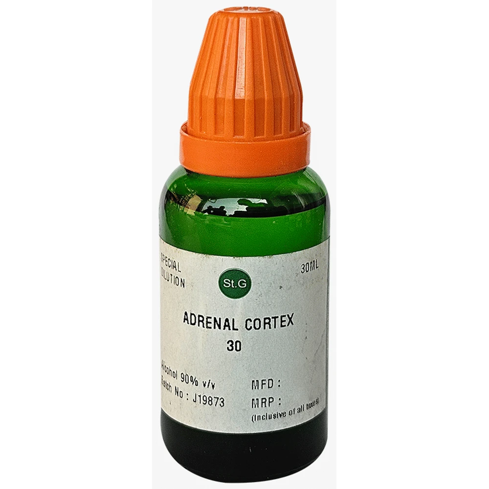 St. George‚Äôs Adrenal Cortex Dilution 30 bottle of 30 ml Dilution