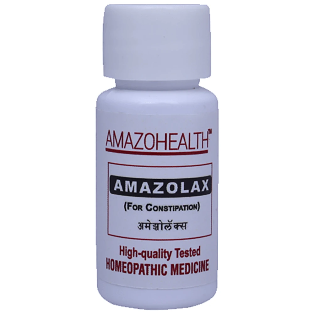 Amazohealth Amazolax Pill bottle of 30 tablets