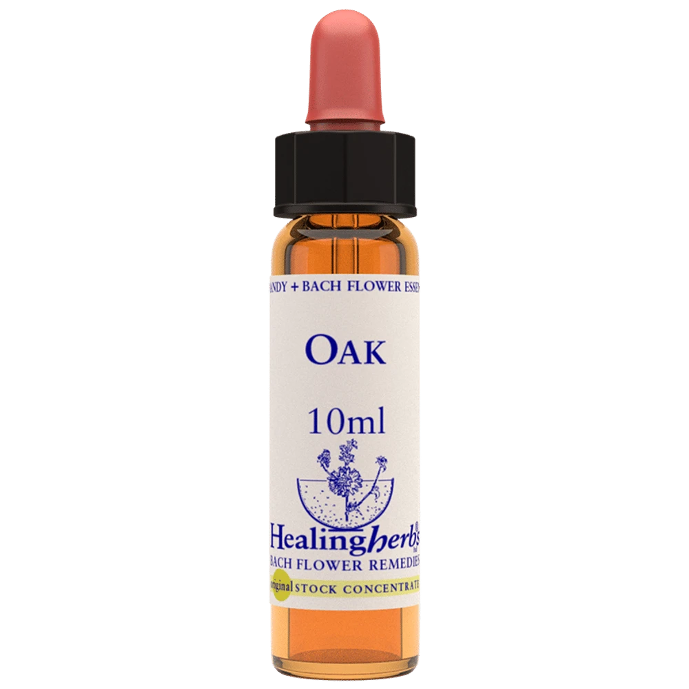 Healing Herbs Bach Flower Oak bottle of 10 ml Liquid