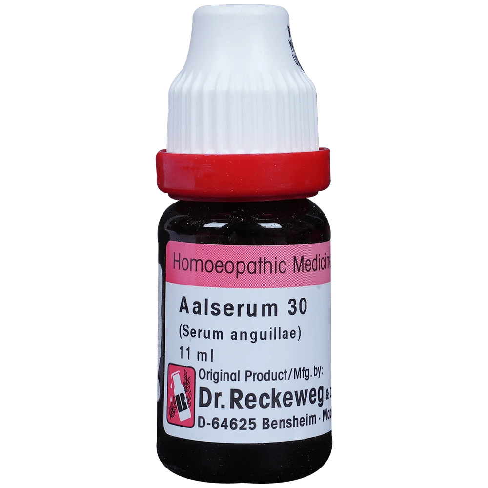 Dr. Reckeweg Aalserum Dilution 30 CH bottle of 11 ml Dilution