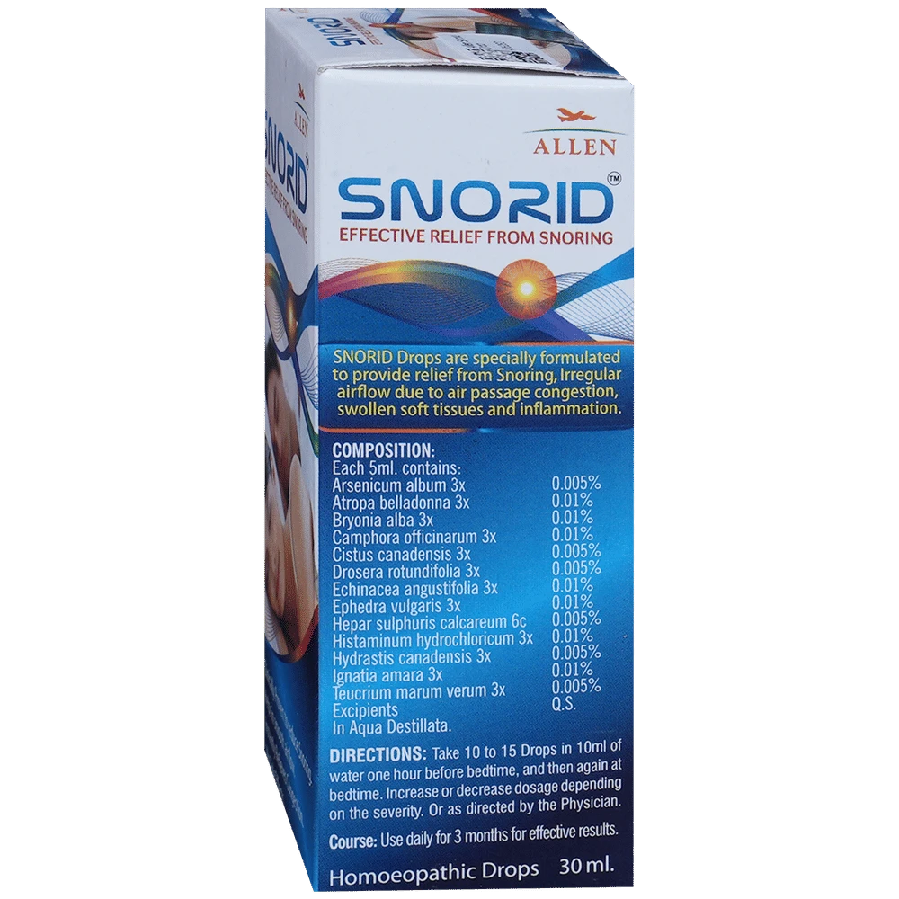 Allen Snorid Drop bottle of 30 ml Drop