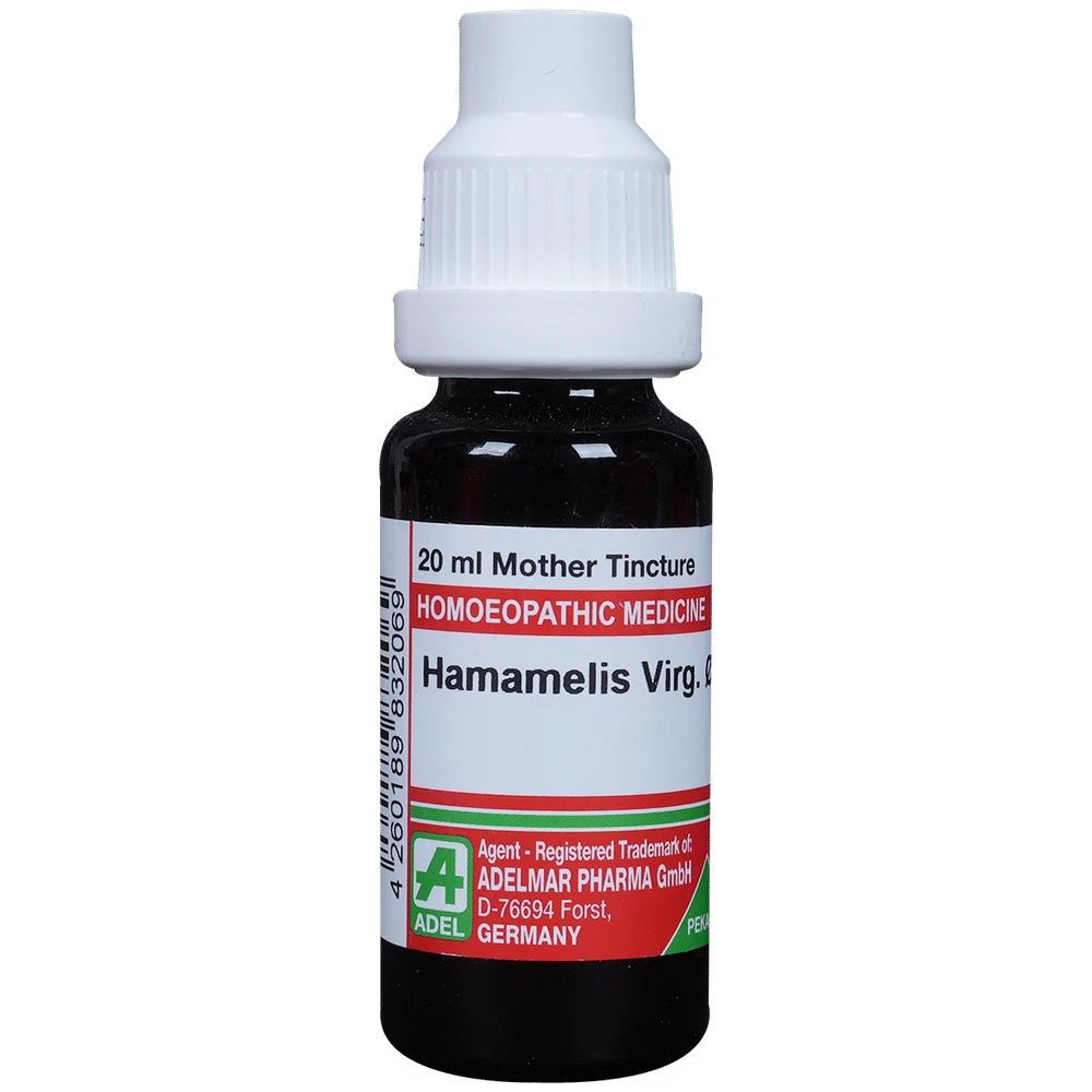 ADEL Hamamelis Virginiana Mother Tincture Q bottle of 20 ml Mother Tincture