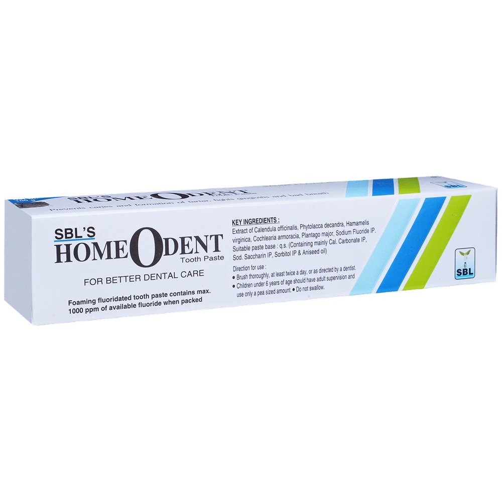 SBL Homeodent Saunf Toothpaste tube of 100 gm Toothpaste