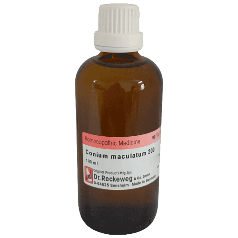Dr Reckeweg Conium Maculatum Dilution 200 CH bottle of 100 ml Dilution Dr Reckeweg Conium Maculatum Dilution 200 CH bottle of 100 ml Dilution