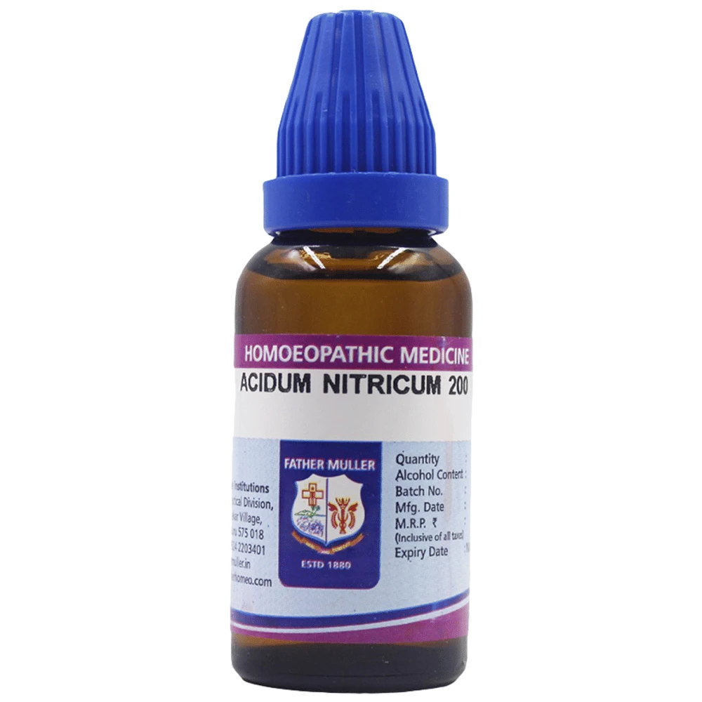 Father Muller Acidum Nitricum 200 bottle of 30 ml Drop