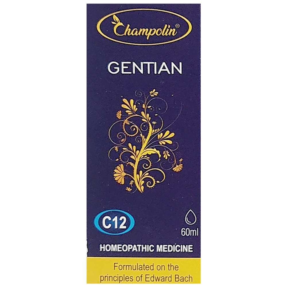 Champolin C12 Gentian bottle of 60 ml Oral Drops
