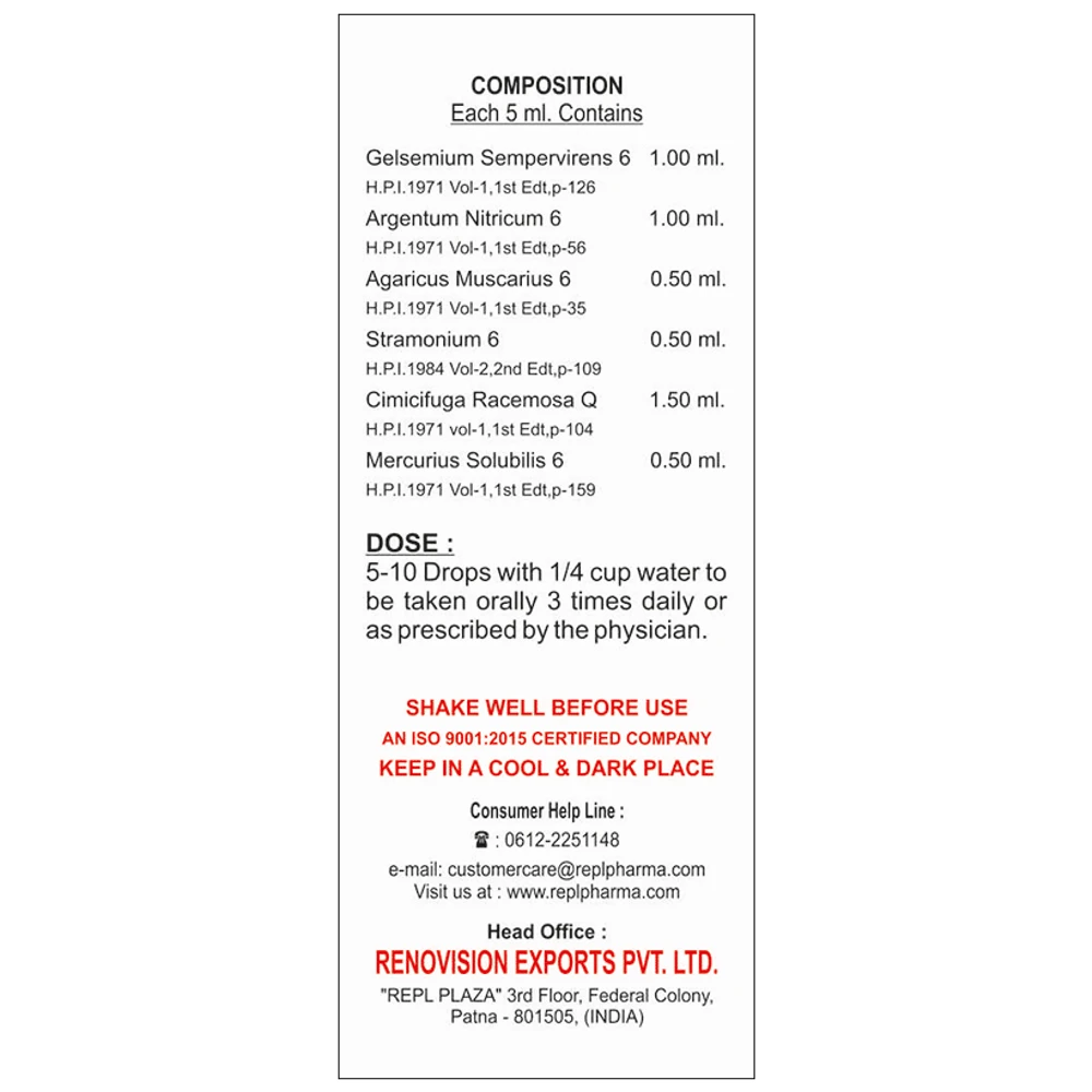 REPL Dr. Advice No.148 Tremor-En Drop bottle of 30 ml Drop REPL Dr. Advice No.148 Tremor-En Drop bottle of 30 ml Drop
