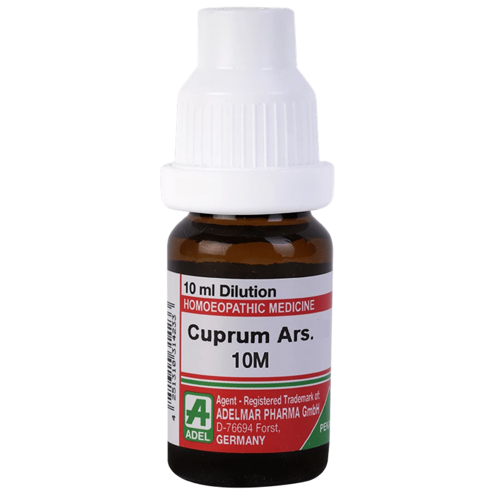 ADEL Cuprum Ars. Dilution 10M bottle of 10 ml Dilution