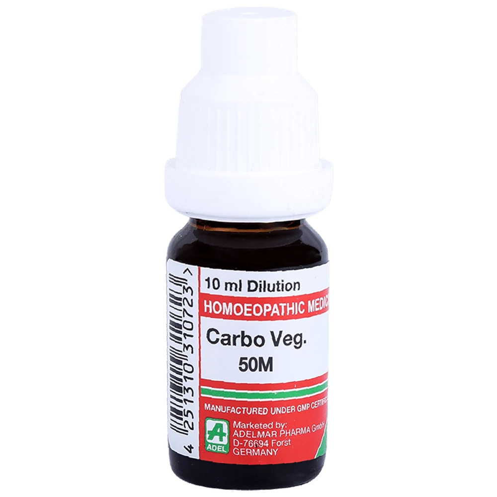 ADEL Carbo Veg Dilution 50M bottle of 10 ml Dilution