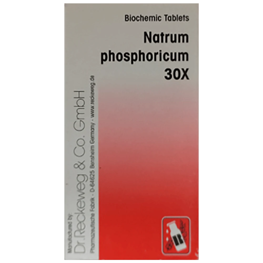Dr Reckeweg Natrum Phosphoricum Biochemic Tablet 30X bottle of 20 gm Biochemic Tablet Dr Reckeweg Natrum Phosphoricum Biochemic Tablet 30X bottle of 20 gm Biochemic Tablet
