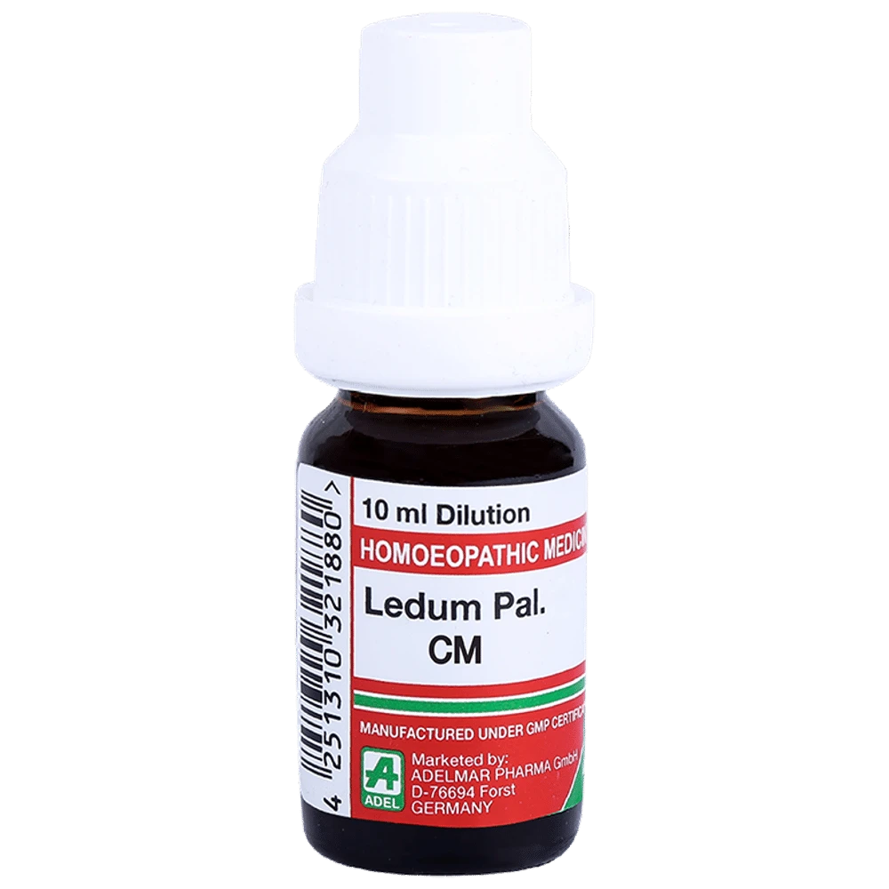 ADEL Ledum Pal. Dilution CM bottle of 10 ml Dilution