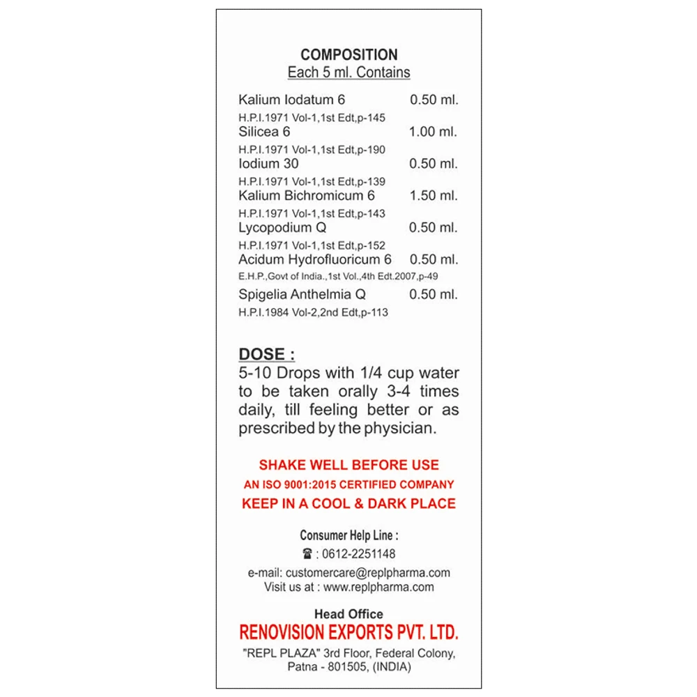 REPL Dr. Advice No.147 Sinusin Drop bottle of 30 ml Drop