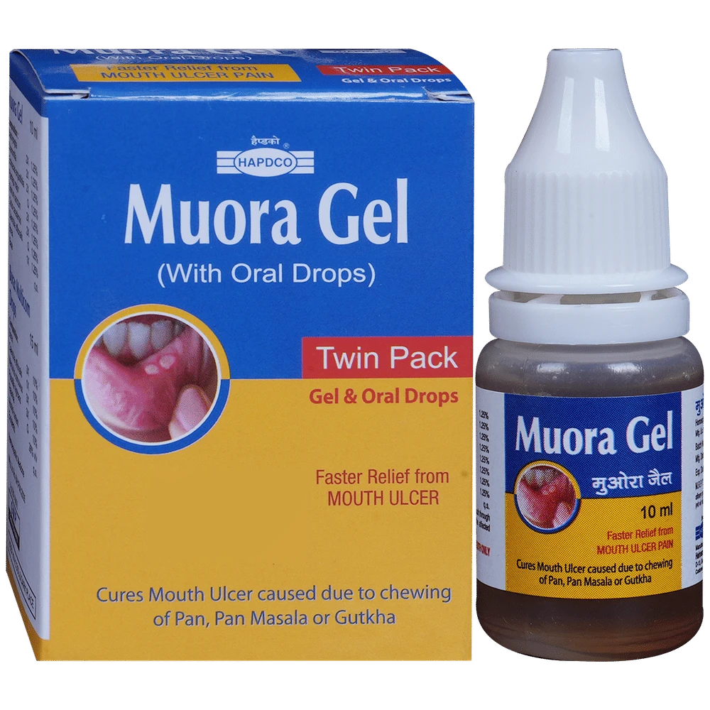 Hapdco Muora Gel Combi Pack bottle of 10 ml Gel