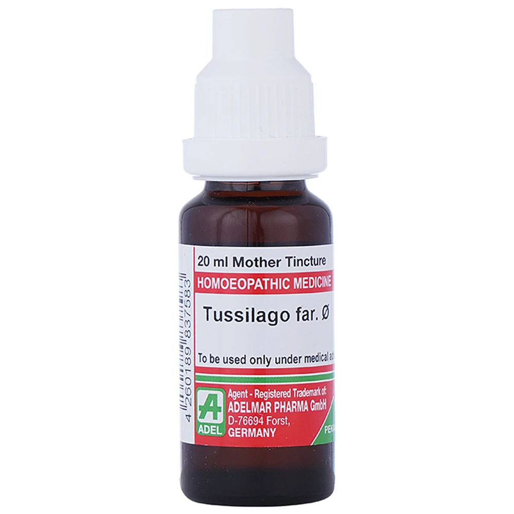 ADEL Tussilago Far. Mother Tincture Q bottle of 20 ml Mother Tincture