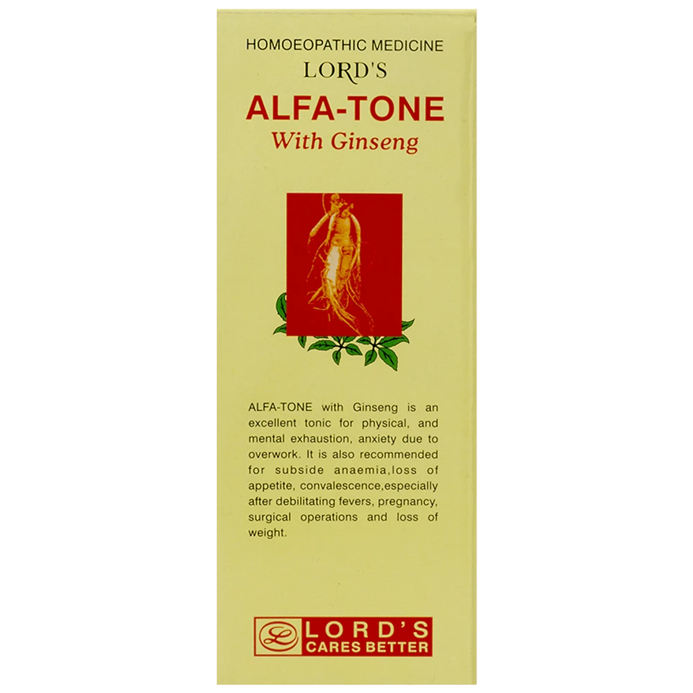 Lord's Alfa-Tone With Ginseng Tonic bottle of 450 ml Tonic