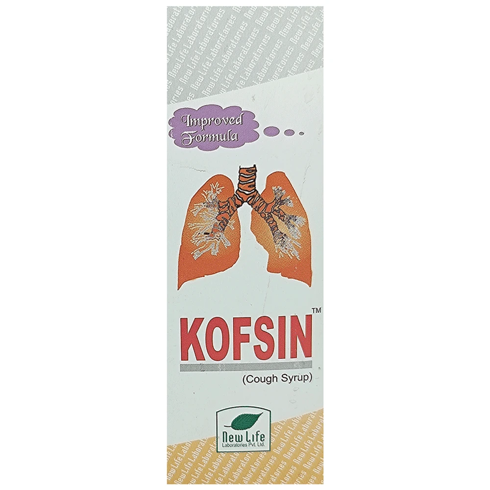 New Life Kofsin Cough Syrup bottle of 200 ml Syrup New Life Kofsin Cough Syrup bottle of 200 ml Syrup
